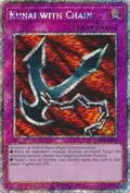 Kunai with Chain (Platinum Secret Rare) RA03-EN204