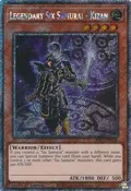 Legendary Six Samurai - Kizan (Platinum Secret Rare) RA03-EN249
