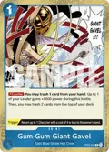 Gum-Gum Giant Gavel (Jolly Roger Foil) OP03-055