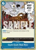Gum-Gum Red Roc (Textured Foil) OP04-056