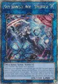 Sky Striker Ace - Shizuku (Alternate Art) (Quarter Century Secret Rare) RA03-EN043