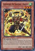 Legendary Six Samurai - Kageki SDWA-EN018