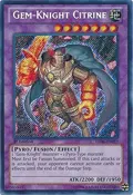 Gem-Knight Citrine HA06-EN019