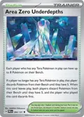 Area Zero Underdepths #094/131