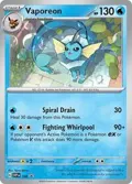 Vaporeon - 168 (Cosmos Holo) #168