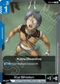 Kai's Resolve ST01-013