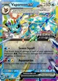 Vaporeon ex - 023/131 (Prismatic Evolutions Stamp) #023/131