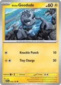 Alolan Geodude #044/159