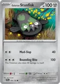 Galarian Stunfisk #106/159