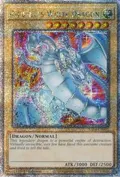 Blue-Eyes White Dragon (New Art) (Quarter Century Secret Rare) RA04-EN002