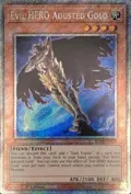 Evil HERO Adusted Gold (Platinum Secret Rare) RA04-EN029