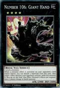 Number 106: Giant Hand (PCR) RA04-EN066