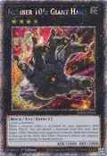 Number 106: Giant Hand (Platinum Secret Rare) RA04-EN066