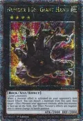 Number 106: Giant Hand (Quarter Century Secret Rare) RA04-EN066