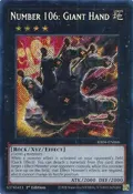 Number 106: Giant Hand (Secret Rare) RA04-EN066