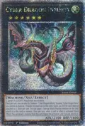Cyber Dragon Infinity (Alternate Art) (Quarter Century Secret Rare) RA04-EN068