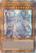 Lovely Labrynth of the Silver Castle (Quarter Century Secret Rare) RA04-EN295