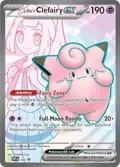 Lillie's Clefairy ex #195