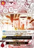 Honesty Impact (Alternate Art) OP11-018
