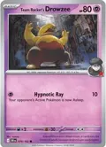 Team Rocket's Drowzee #079/182