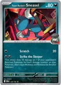 Team Rocket's Sneasel #128/182