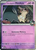 Team Rocket's Mimikyu (Prerelease) #087/182