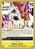Blaze Slice (Reprint) OP07-116