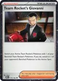 Team Rocket's Giovanni (Cosmos Holo) #174/182
