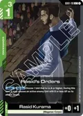 Rasid's Orders GD01-110