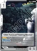 13th Tactical Testing Sector GD01-130