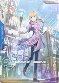 A Show of Resolve (U+) GD01-100