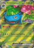 Venusaur ex (Stellar Crown Stamp) #001/142