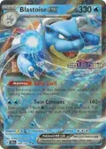 Blastoise ex (Stellar Crown Stamp) #030/142
