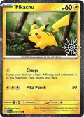 Pikachu - 025/165 (Holiday Calendar) #025/165