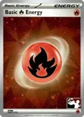 Basic Fire Energy - 010 (Cosmos Holo) #010
