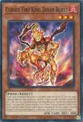 Cursed Fire King Doom Burst MP25-EN436