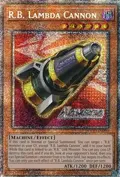 R.B. Lambda Cannon (Starlight Rare) DOOD-EN090