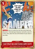 Just Shut Up and Come with Us!!!! (Pirate Foil) EB01-009