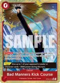 Bad Manners Kick Course (Alternate Art) OP04-016