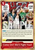 Come On!! We'll Fight You!! (Reprint) OP09-020