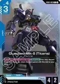 Gundam Mk-II (Titans) (Store Tournament Participant Pack 02) GD02-003