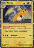 Raichu 026/165 (Cosmos Holo) #026/165