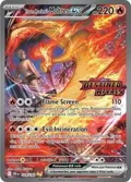 Team Rocket's Moltres ex - 229/182 (Destined Rivals Stamp) #229/182