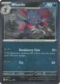 Weavile (Cosmos Holo) #021