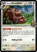 Arven's Greedent - 159/182 (Cosmo Holo) #159/182
