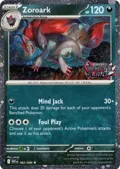 Zoroark (White Flare Stamped) #062/086