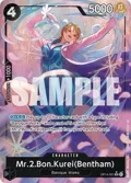 Mr.2.Bon.Kurei (Bentham) (Alternate Art) OP14-091