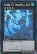 Number C32: Shark Drake Veiss (Ghost Rare) ABYR-EN039