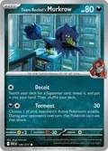 Team Rocket's Murkrow #126/217