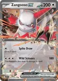 Zangoose ex #167/217
